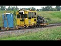 TIE GANG IN ACTION ON THE UNION PACIFIC! ALL EQUIPMENT, CLOSE UPS, AND DRONE VIEWS, TRAIN TRAFFIC!