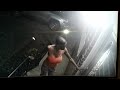 Woman tries to open door before seeing camera