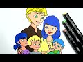 Miraculous Masterpiece: Coloring Ladybug & Cat Noir Family 🐞🎨 - An Adventure in Coloring Pages