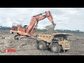 🔴 Satu putaran Excavator Hitachi 2500 vs CAT®785C @pakemtrj777