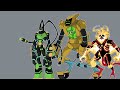 Drawing 3 Different Ben 10 Fusion Aliens!