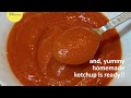 Tomato Ketchup Recipe | Tomato Sauce