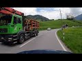 Driving the Col des Mosses in Switzerland 🇨🇭 from Gruyère to Leysin