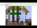 Playing MINECRAFT in SCRATCH
