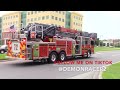 Large Fire Truck Convoy Responding Into Jackson NJ Forest Fire 6-6-23