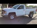 2018 Chevy Silverado Reg Cab Shortbed 12129