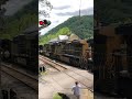 Massive CSX coal train echoes off the mountains in West Virginia. Turn up the volume!