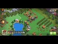 clash of clans default base builders workshop 1 shot by me using new meta for this base