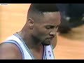 NBA On TBS - Hakeem Olajuwon Battles Alonzo Mourning In Charlotte! 1995