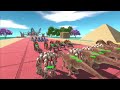 FLORIAN GODZILLA + Blue Team VS THUNDER GODZILLA + Red Team - Animal Revolt Battle Simulator