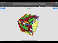 Solving 7x7,cube 1,pt:1 centers