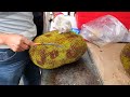 Fresh Jackfruit Cutting Skills / 波羅蜜切割技巧 - Taiwanese Street Food