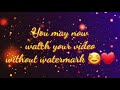 KINEMASTER WITHOUT WATERMARK | FOR ANDROID PHONES | 100% FREE 😍😁❤📣📢