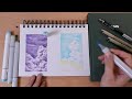 How to Draw Clouds with Markers Tutorial