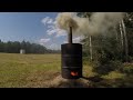 Stump burning