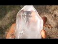 Ron Coleman Crystal Mine Unbelievable HUGE DOUBLE Terminated CRYSTAL with Double Terminated INSIDE