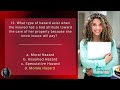 PROPERTY & CASUALTY INSURANCE PRACTICE TEST QUESTIONS AND ANSWERS #insurance #exam