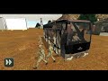 #gaming Army Bus Driving is an army bus transportation simulation game
