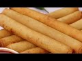 Chicken Spring Roll Recipe||Party Starter Snacks||Ramadan Special Recipe