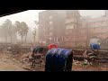 Raw video.#Storm in Dhaka city#22/4/2018