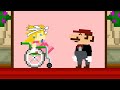 Dr. Mario VS 999 Tiny Mario, Luigi, Peach, Daisy,... in Peach Pregnant Maze | Game Animation