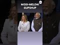 PM Modi and Italian PM Meloni's Humorous Interaction Wins the Internet #viral #cop28 #viralindia