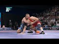 Aaron Brooks takes down top-seeded Azamat Dauletbekov in Olympic debut | Paris Olympics | NBC Sports