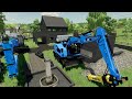 Demolition and debris removal 👷🏽 Public Works  👷🏽 Farming Simulator 2022