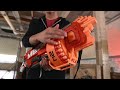 NERF Mega - Mastodon Blaster - Demo Video
