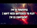Unstoppable - Sia | Lyrics video | English song