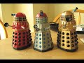 Doctor Who - (Matt Smith's) TARDIS in My Garden / Toy Dalek Animation