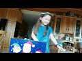 Unboxing a Christmas box