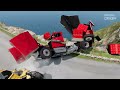 Cars vs Cliff Roads #26 - BeamNG Drive