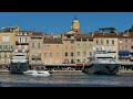 French Riviera 4K Flying Over - Scenic Relaxation with Calm Music