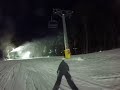 Night Skiing in the Poconos - Camelback Mountain Resort (Julius Ceasar Run)