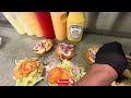 POV COOKING: Making CHEESE BURGERS In a Row 🍔 | Working in Denmarks most popular  burger restaurant