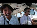 Flying to Catalina Island for hamburgers in Piper Archer