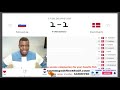 Slovenia vs Denmark 1-1 Live Stream Euro 2024 Football Match Score Commentary Highlights Vivo Direct