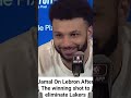 Jamal Muray Praise Lebron After The Game