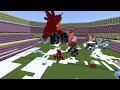 SNOW GOLEM ALLIANCE Vs WARDEN ALLIANCE MOBS BATTLE IN MINECRAFT