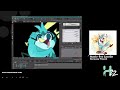 Effect vs Rigging: Art Stream with Marie-Ève Lacelle using Harmony Premium