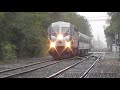 Sunrise at NJ Transit Bay Head Yard with NJT PL42AC 4003 & 4032 Near Borne Interlocking