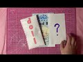genshin impact 🩵 paper doll DIY blind bag | ASMR | tutorial | + neon sign unboxing | sanriolve