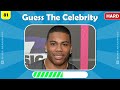 Guess the Celebrity in 3 Seconds | Easy, Medium, Hard Levels 🟢 🔵 🔴