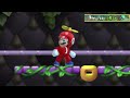 I tried beating New Super Mario Bros. Wii WITHOUT TOUCHING A BLOCK!