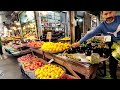 Rasht Grand bazaar in Iran.rainy day،بازار بزرگ رشت