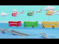 Rain Rain Go Away | Bus Videos for Kids + More Nursery Rhymes & Kids Songs Collection