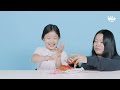 Kids Try Korean Corn Dogs | Kids Try | HiHo Kids