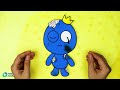 Carving A Cute Blue: Step - by - Step Tutorial | Among Us Stop Motion