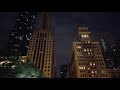 【4K】Downtown Chicago Illinois NIGHT Walking Tour (1 Hour 13 Minutes) | UHD 4k